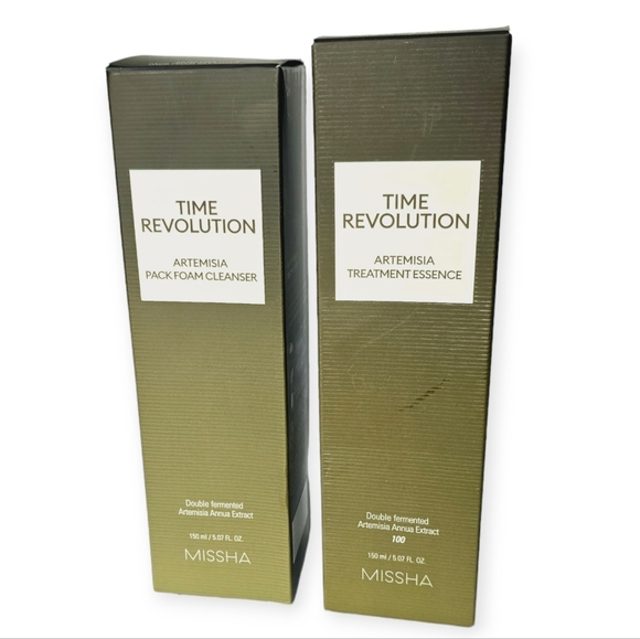 Missha Time Revolution Artemesia Essence & Foam Cleanser Set - Picture 8 of 13